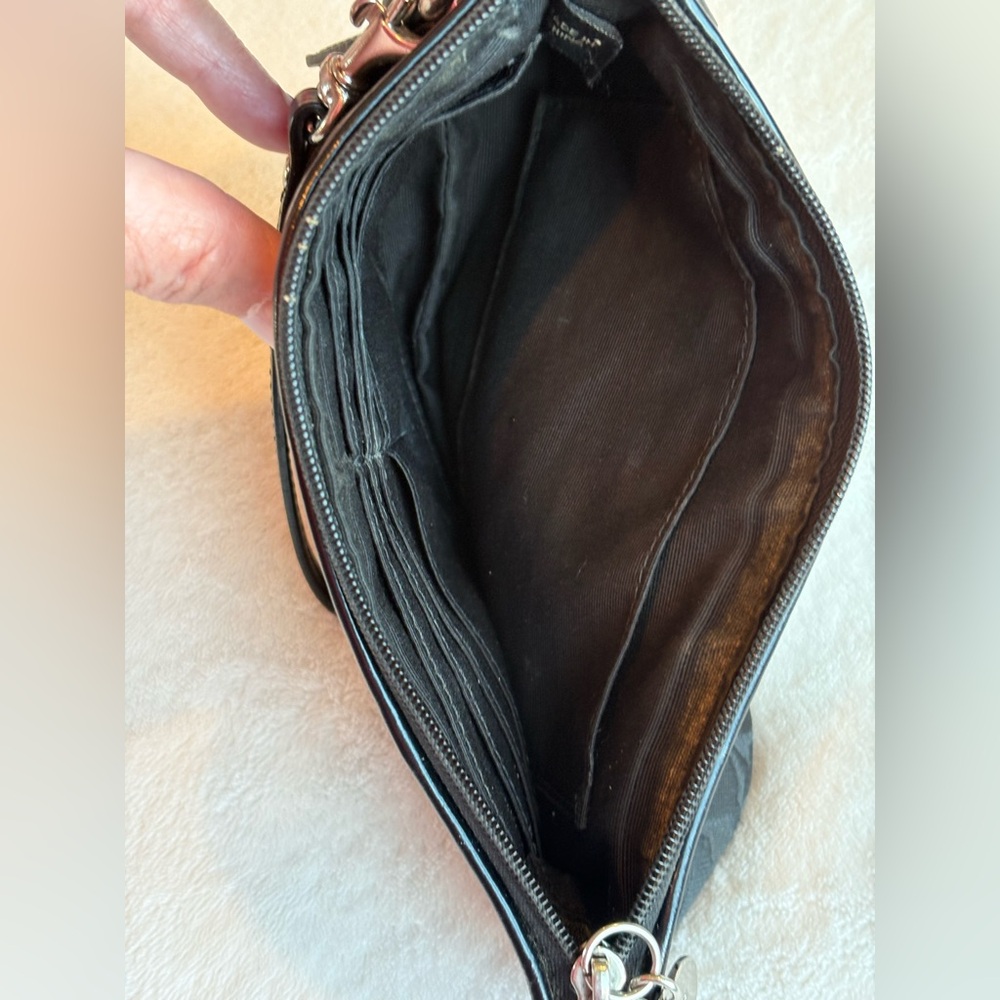 Coach Signature Canvas Wristlet Pouch - Picture 11 of 16